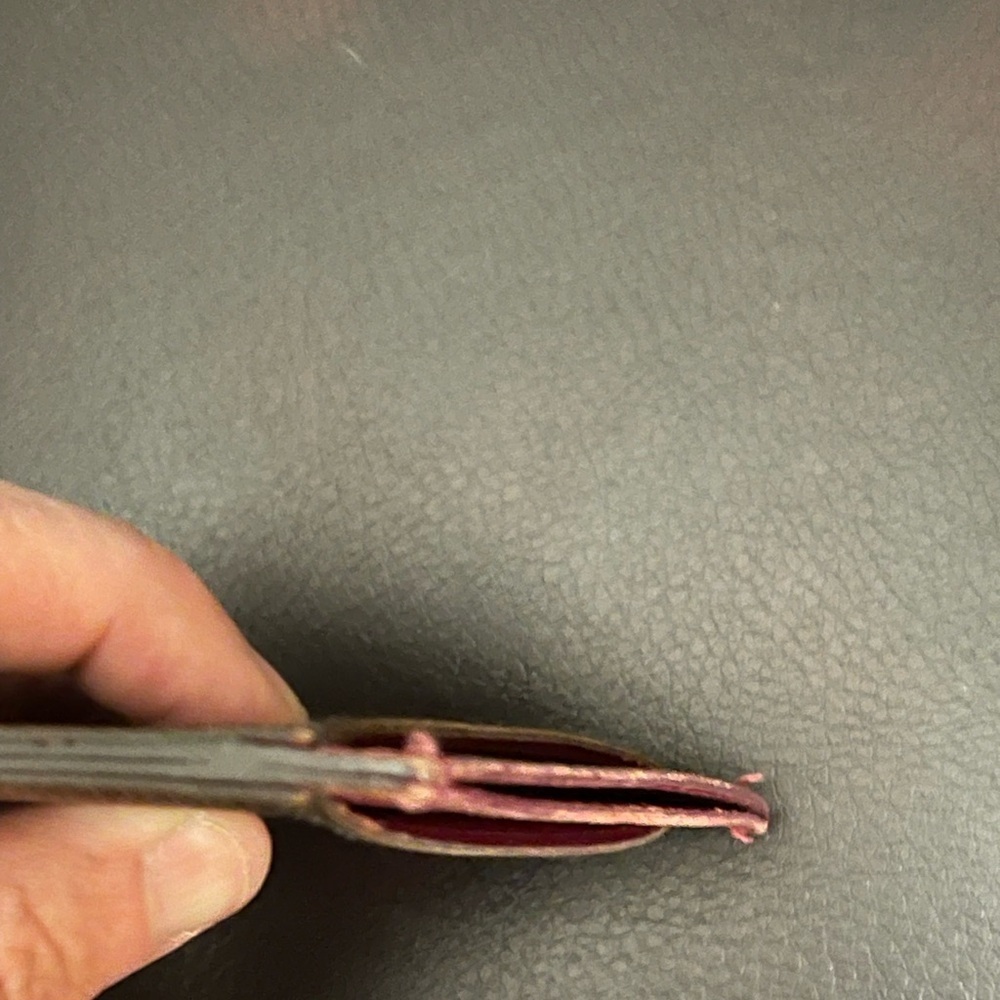 Louis Vuitton Brown and Pink Monogram Card Case - Picture 8 of 8